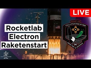 Livestream: Electron Rocketlab Raketenstart - auf Deutsch