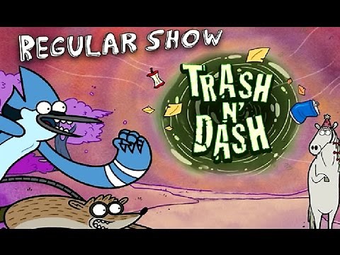 Regular Show - TRASH N' DASH (Cartoon Network Games)
