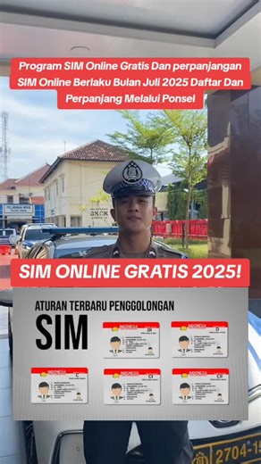 Pembuatan SIM Online Gratis 2025: Perpanjangan SIM