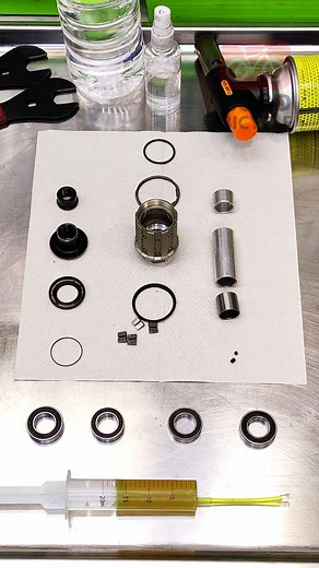 43K views · 380 reactions | #fblifestyle A disassembled bicycle wheel freehub body. How many tools are needed to disassemble and clean a bicycle wheel freehub body? Opening up a bicycle freehub body reveals how simple the job can be when you have the right tools on hand. This explanation breaks down exactly which tools are truly necessary to fully disassemble and clean the freehub without complications. | Good Bicycle | Facebook