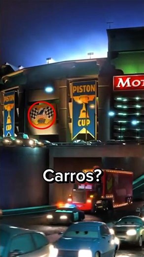 A MESMA cena de TOY STORY em Carros