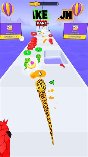 Snake Run 3D🐍🔥Snake Run funny 🤯Part-8 #shorts #snake #snakegame #mobilegaming #viral