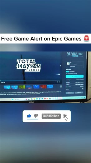 Free Game Alert on Epic Games 🚨#WeWereHereTogether #EpicGames #EpicGamesStore #FreeGame #CoopGame