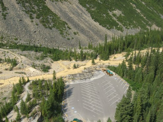 A tsunami in Jasper? How falling ice nearly caused a 'mass casualty' event  - The Weather Network