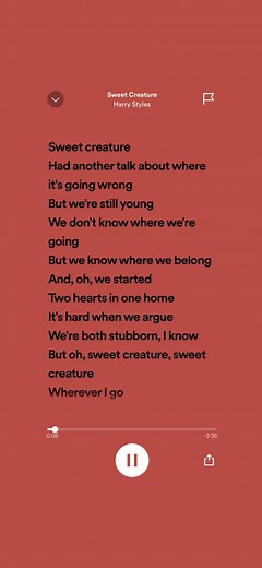 Sweet Creature Lyrics by Harry Styles