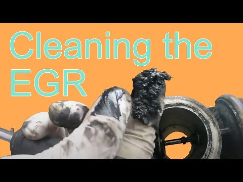EGR valve cleaning Transit 350 (Mk 6)