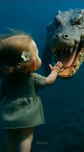 A Brother Crying… A Sister Drowning… Then a Miracle 🐊❤️