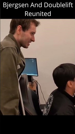 Bjergsen And Doublelift Reunited #doublelift #bjergsen