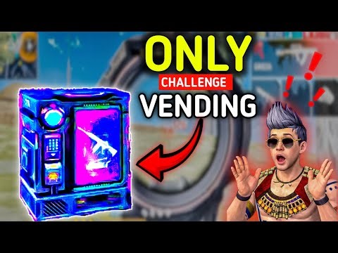 I Used ONLY Vending Machine Items… Full Challenge 🔥 Free Fire