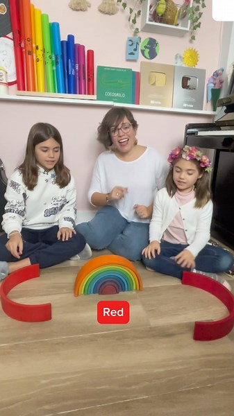 🌈Learn COLORS in ENGLISH [Rainbow Montessori ✅ Waldorf]