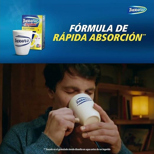 Ataca los síntomas de la gripa con Theraflu y su fórmula de rápida absorción