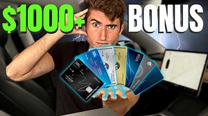 These 10 credit cards give you $1000 for signing up right now