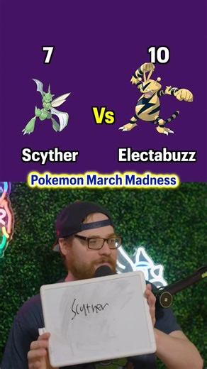 who's the better Pokemon: Scyther or Electabuzz?