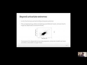 Extreme Value Theory: 5.3 Beyond univariate extremes