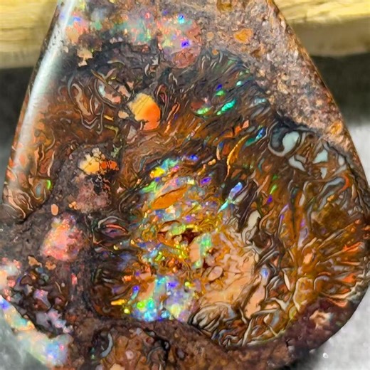 Raw Boulder Opal Rough Stone – Natural Uncut Australian Opal for Collecting or Jewelry Making - Etsy