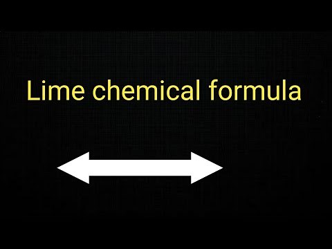 Lime chemical formula||Chemical formula of lime