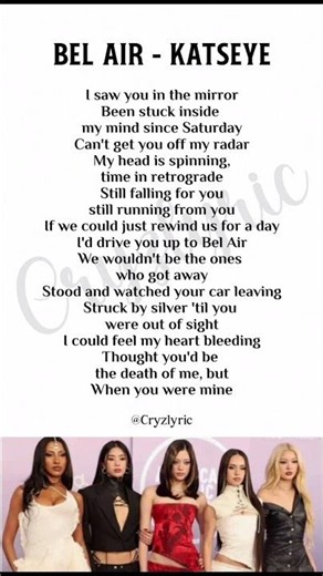 KATSEYE - BEL AIR (Lyrics)