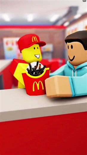 POV: Your fries come out like this 😭🍟#Roblox #Funny #Bruh #FastFoodFail #Shorts #lol #fries