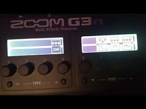 How to operate a Zoom G3n in less than 2 minutes