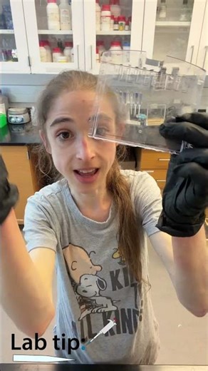 PAGE tip – use a gel loading tip to straighten well walls before loading your samples