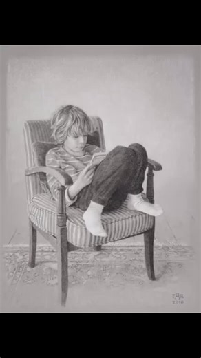 PREVIOUSLY UNSEEN DRAWINGS OF CHILDREN. I seldom show drawings of children until they are much older, so here are a few you may not have seen. #charcoalportrait #realism #portraitdrawings #irishart | Fergus Ryan