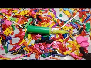 Colorful Balloon Mix with Hand Pump – Party Decoration Essentials Unboxed!