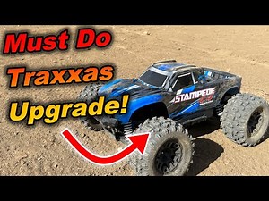 Must Do Traxxas Upgrade! - Stampede 4x4, Slash 4x4, Rustler 4x4 V2 BL-2S Brushless