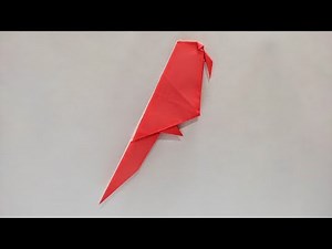 Origami Parakeet Easy | How To Make an Origami Parakeet Easy | Origami Tutorial