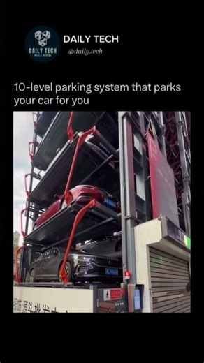 The Robotic Parking Garages of China.