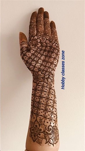 simple and easy front hand mehndi design latest mehndi unique mehndi#mehndi #viralshort #hennadesign