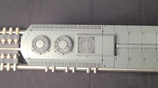Operating fans......on the Aurora Miniatures International SD50F | Railroad Model Craftsman Magazine