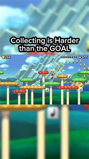 Collecting that was harder than the Goal ⛳🤣😭💨🐢🔥 #mario #nintendo #mariomaker