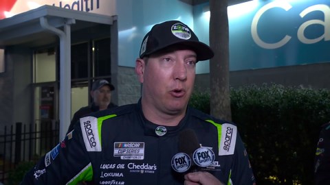 Kyle Busch on big crash: ‘Fastest car got in a hurry to get to the wreck’