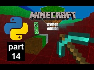 Minecraft in python (Ursina): random terrain seed, walking down layers, and text on screen - part 14