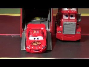 Disney Pixar Cars, Tribute to Doc Hudson, with Lightning McQueen and Mater