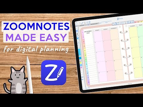 ZoomNotes Tutorial for Digital Planning | Finding ZoomNotes Overwhelming?