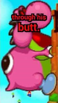 This Mario Game Has an Evil Version of Barney the Dinosaur