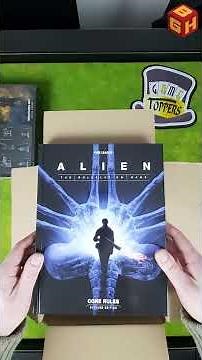 Alien RPG Evolved Edition package unboxing!