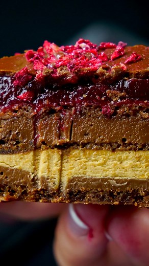 Alla Driksne | Online Cake Academy on Instagram: "Opera Mini Cake! 😊 Say "MINI" ⬇️ if you want to learn how to make this cake! ❤️"