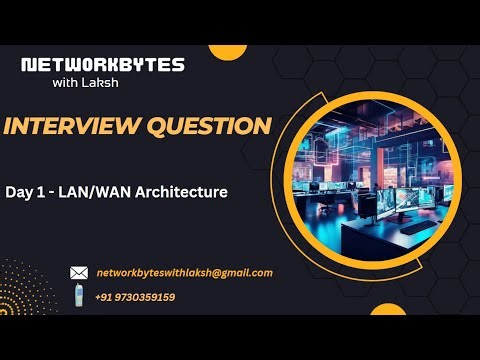 Day 1 | Interview Series | LAN WAN Architecture|
