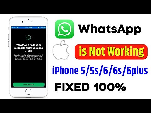 whatsapp not working in iphone 5s/6 |whatsapp no longer supports older versions of ios