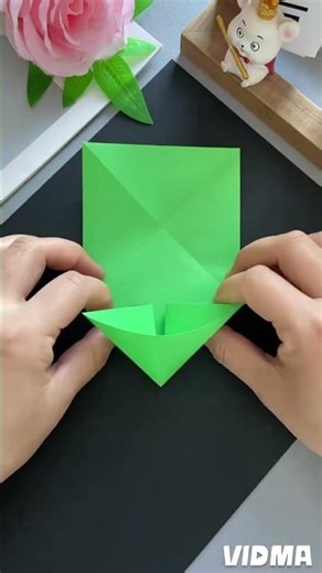 Flip, fold, frog! #shorts #india #shortvideo #craft #funny