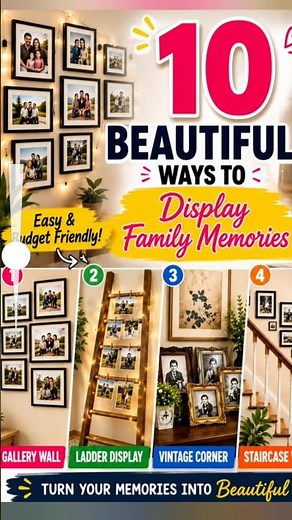 Easy & Budget-Friendly Home Decor Ideas #photoframe #walldecor #homedecor #photoframediy