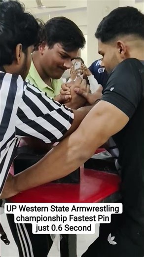 Fastest pin in Armwrestling History / UP Western State Armwrestling championship 2026