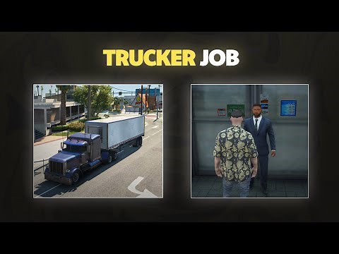 [ESX/QB] ADVANCED TRUCKER JOB | PAID