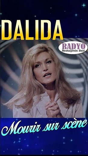 Dalida - Mourir sur scène #80s #oldies #retro #nostaljininsesi #FrenchMusic #chansonfrancaise