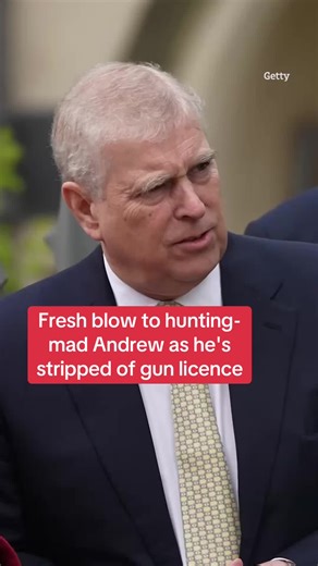 Prince Andrew Stripped of Gun License Amid Epstein Scandal
