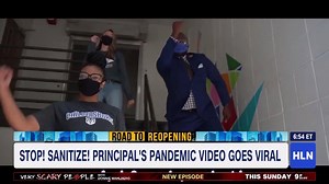 11K views · 194 reactions | STOP! SANITIZE! MC Hammer's hit goes 'viral' thanks to a High School principal's parody welcoming students back to school. Full video: https://youtu.be/oeAN8Xxz0q4 | Morning Express with Robin Meade | Facebook