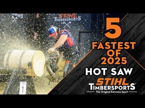 5 Fastest HOT SAW Heats in 2025 (U.S. CHAMPIONSHIPS)
