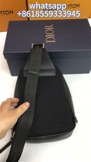 Men's Dior Rider 2.0 Sling Bag Black Unboxing # Shorts #